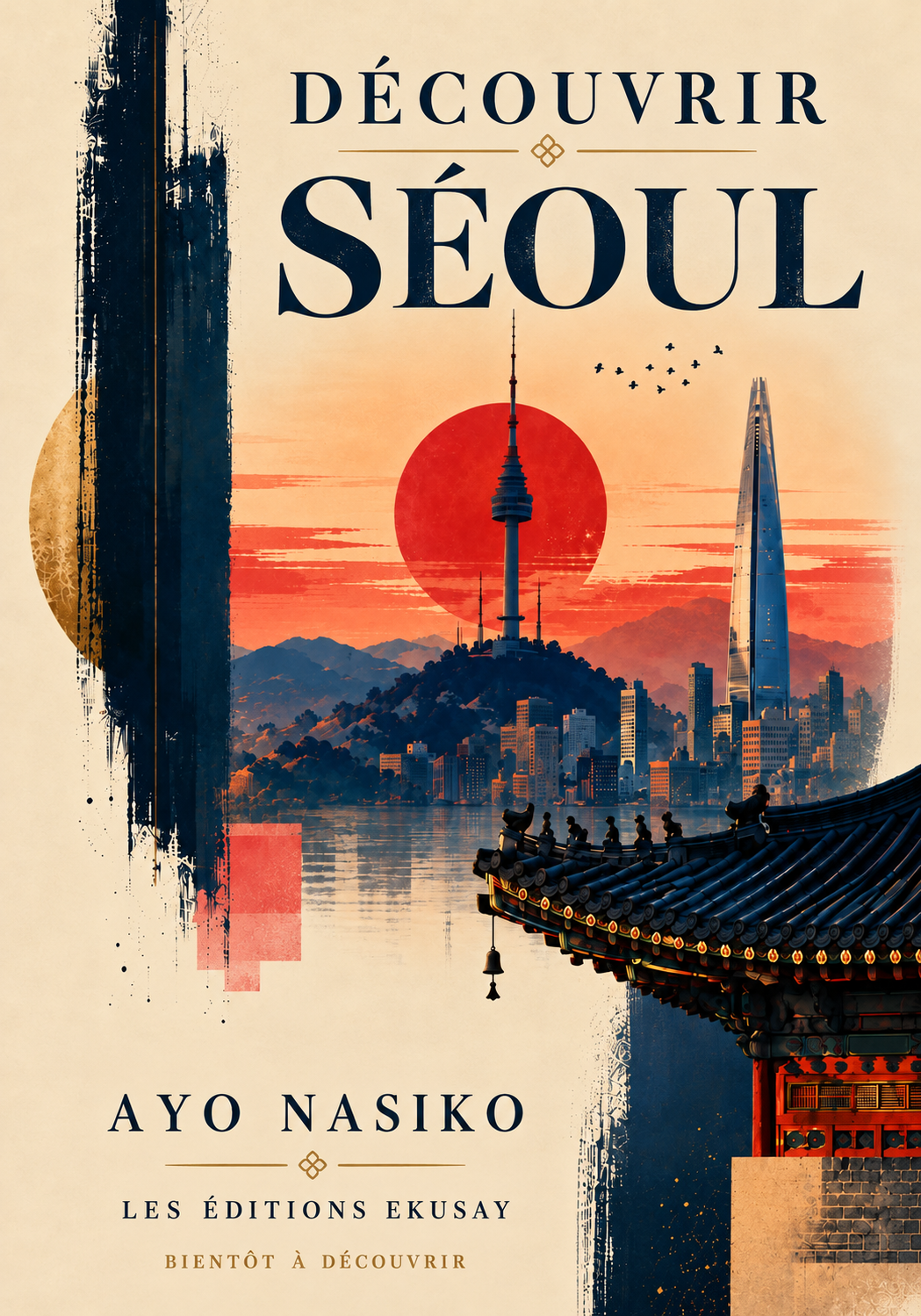 Couverture de Découvrir Séoul, par Ayo Nasiko, Les Éditions Ekusay, bientôt à découvrir.